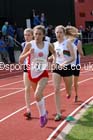 Womens 1500 metres at the Northern Inter-Counties under-17s and 15s at Witton Park, Blackburn. Photo: David T. Hewitson/Sports for All Pics